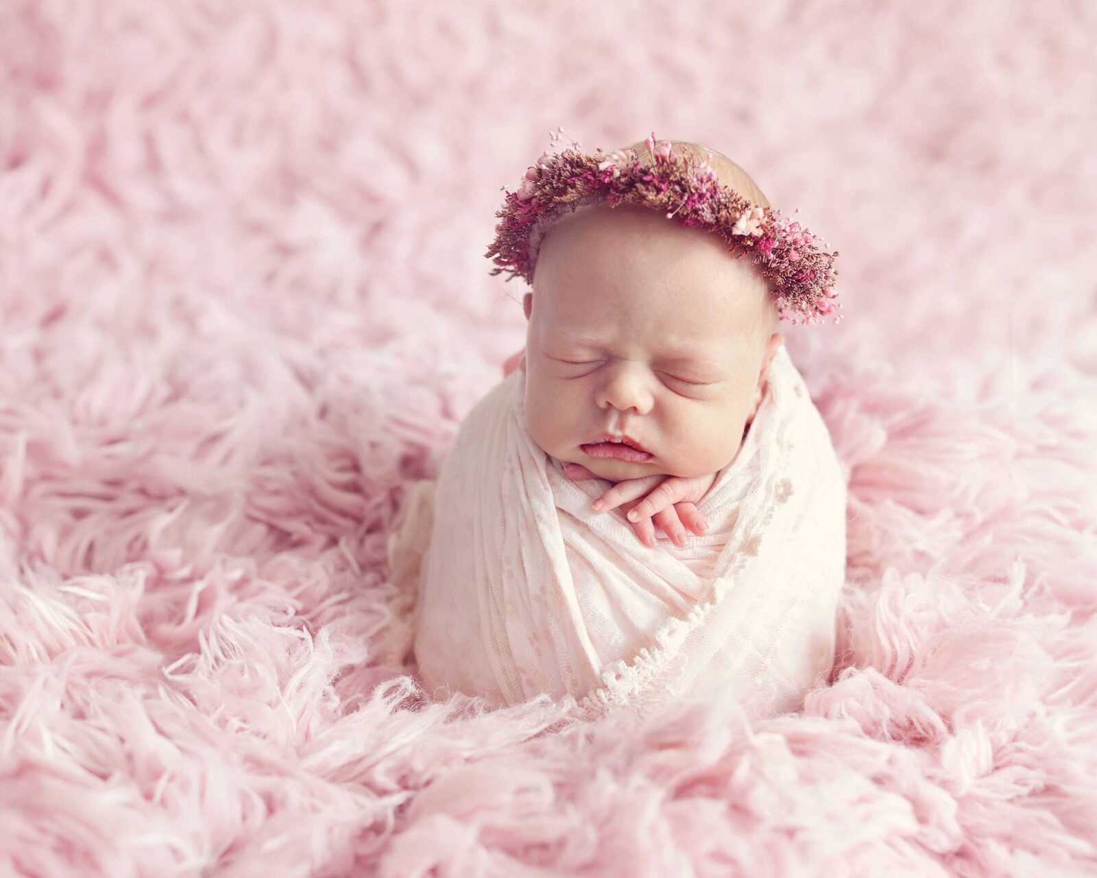 newborn baby girl